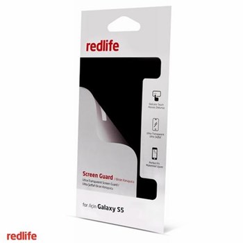 Redlife Galaxy S5 E. Level Şeffaf Ekran Koruyucu Ön