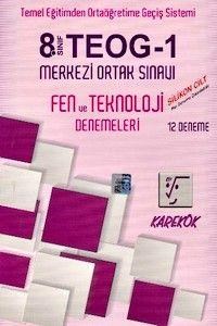 8. Sınıf TEOG 1 Fen ve Teknoloji Denemeleri Karekök Yayınları (ISBN: 9786059959599)
