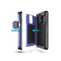 Verus Samsung Galaxy Note 4 Case Damda Veil Series Kılıf - Lavender Purple