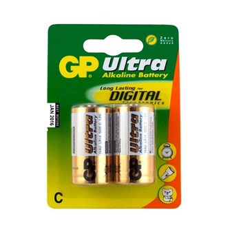 GP 14AU LR14 Ultra Alkalin Orta Pil 2K