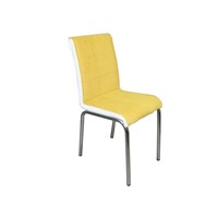Mavi Mobilya Sandalye Sarı Kumaş (4 Adet)