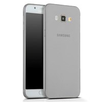 Microsonic Samsung Galaxy A8 Kılıf Transparent Soft Siyah