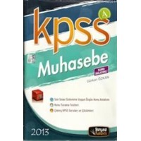 KPSS A Muhasebe Konu Anlatımlı 2013 (ISBN: 9789944497626)