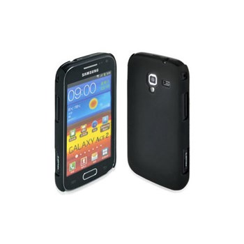 Microsonic Rubber Case Kılıf Samsung Galaxy Ace 2 I8160 Siyah