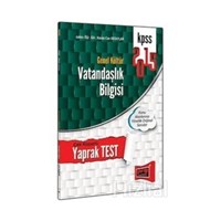 Yargı KPSS 2015 Genel Kültür Vatandaşlık Bilgisi Çek Kopartlı Yaprak Test (ISBN: 9786051571850)