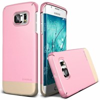 Verus Samsung Galaxy S6 Edge Case 2Link Series Kılıf - Renk : Sugar Pink