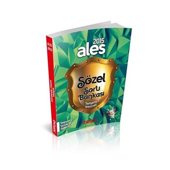 İhtiyaç 2015 ALES Sözel Soru Bankası (İlkbahar) (ISBN: 9786051308845)