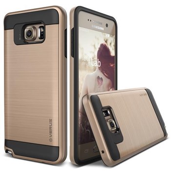 Verus Samsung Galaxy Note 5 Case Verge Series Kılıf - Renk : Shine Gold