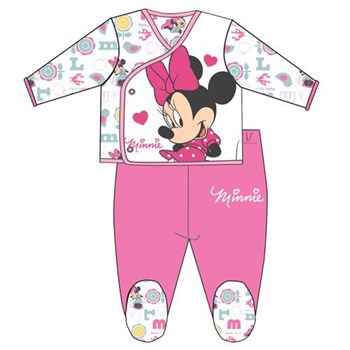 MINNIE MOUSE Mn4726 Kız Bebek Zıbın Takımı Pembe 3-6 Ay (62-68 Cm) 21241722