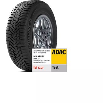 Michelin 225/55 R17 97H Alpin A4 Kış Lastiği