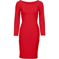 Bodyflirt Scuba Kumaş Elbise Kırmızı 31462120