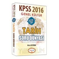 KPSS Genel Kültür Tarih Soru Dünyası Yediiklim Yayınları 2016 (ISBN: 9786059866897)