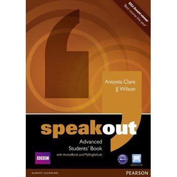 Speakout Advanced Students' Book with DVD/active Book and MyLab (ISBN: 9781408276051)