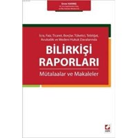 Bilirkişi Raporları (ISBN: 9789750232701)