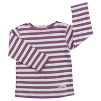 OFK Organik Simply Striped / Çizgili T-Shirt Rasberry 16092528
