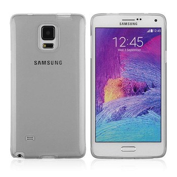 Soft TPU Galaxy Note 4 Ultra Slim Silikon Kılıf Siyah MGSBEKNSU35