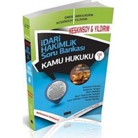 İdari Hakimlik Soru Bankası - Kamu Hukuku Cilt 1 Savaş Yayınları 2014 (ISBN: 9786054974481)
