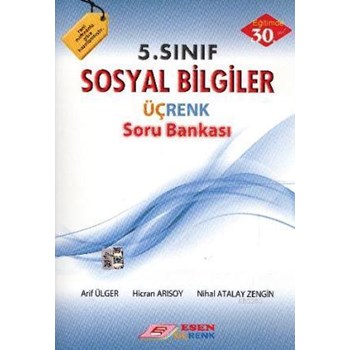 5. Sınıf Sosyal Bilgiler Üçrenk Soru Bankası (ISBN: 9786054760305)