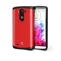 Verus LG G3 Case Thor Series Kılıf HARD DROP - Renk : Red