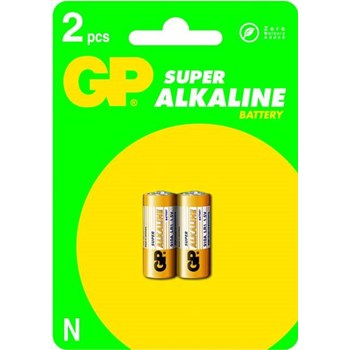 GP LR1 Alkalin Kısa/Yarım Kalem Pil 2Li Blister