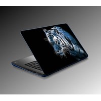 Jasmin Blue Leopard Laptop Sticker 25240061