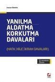 Yanılma, Aldatma, Korkutma Davaları Eraslan Özkaya (ISBN: 9789750229350)