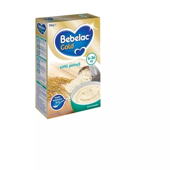 Bebelac Gold 6-36 Ay 6x250 gr Sütlü Pirinçli Kaşık Maması
