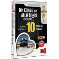 ÖABT Din Kültürü ve Ahlak Bilgisi Öğretmenliği Tamamı Çözümlü 10 Deneme Sınavı 2015 (ISBN: 9786051572826)