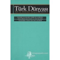 Türk Dünyası Dil ve Edebiyat Dergisi Sayı: 25 - Kolektif 3990000009328