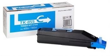 Kyocera Mita TK 855 Toner, Taskalfa 400ci Toner, Taskalfa 500ci Toner, Taskalfa 552ci Toner, Muadil Mavi Toner