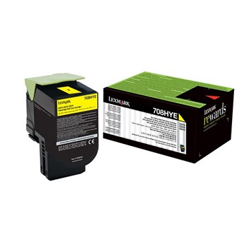 Lexmark 708hye Sarı Yüksek Performans Toner