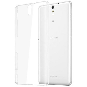 Microsonic Sony Xperia C5 Ultra Kılıf Kristal Şeffaf