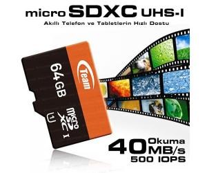 Team 64GB Micro SDHC