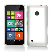 Microsonic Transparent Soft Nokia Lumia 530 kılıf Beyaz