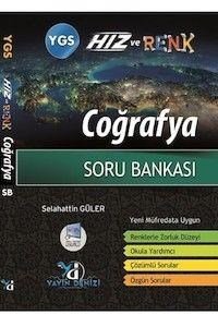 YGS Coğrafya Hız ve Renk Soru Bankası Yayın Denizi Yayınları (ISBN: 9786054867431)