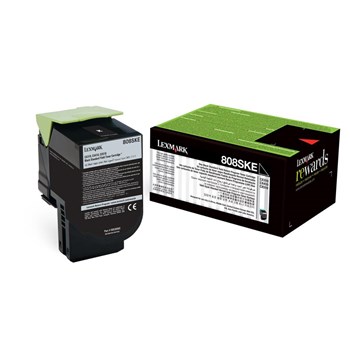 Lexmark 808Ske Siyah Toner