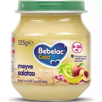 Bebelac Gold 6-36 Ay 125 gr Meyve Salatası