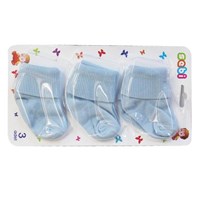 Sebi Bebe 120 3lü Bebek Çorabı Mavi 29410680