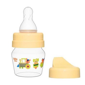 Wee 778 Çift Fonksiyonlu Mini PP Alıştırma Bardağı Seti 0-6 Ay Sarı 30 ml