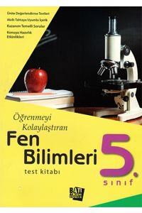 5.Sınıf Fen Bilimleri Test Kitabı Batı Akademi Yayınları (ISBN: 9786054542642)