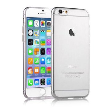 Microsonic Slim Transparent Soft Iphone 6 (4.7'') Kılıf Beyaz