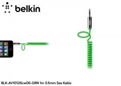 Belkin BLK-AV10126cw06-GRN 1m 3.5mm Ses Kablo