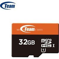 TEAM TMMSD32GCUHS 32GB UHS­1 Micro SDHC + SD Dönüştürücü