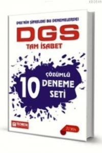 DGS Tam Isabet Çözümlü 10 Deneme (ISBN: 9786055043094)