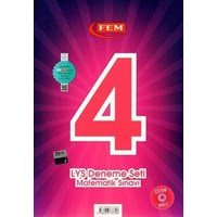 Fem LYS Matematik 4 Deneme Seti Çözüm DVD'li (ISBN: 9786053733706)