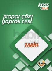 Kısayol KPSS 2015 Kopar Çöz Yaprak Test Tarih (ISBN: 9786055041526)