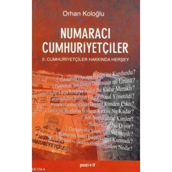 Numaracı Cumhuriyetçiler (ISBN: 9789756461549)