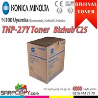 Minolta Tnp-27Y Sarı Orjinal Toner