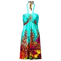BODYFLIRT boutique Aksesuarlı elbise - Yeşil 24487095