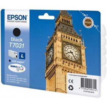 Epson T7031 Wp4015-4025-4515 Black Kartuş (1200syf